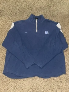 Vintage NCAA UNC Nike Basketball Fleece SEWN PATCH NIKE DRI - Picture 1 of 6