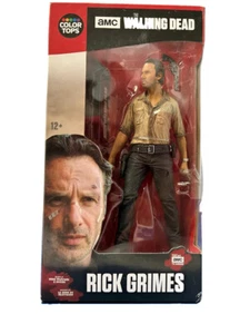 The Walking Dead Rick Grimes Collectible Action Figure McFarlane Toys Color Tops - Picture 1 of 6