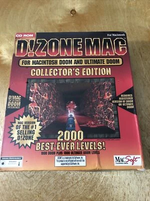 D!Zone for Doom Collector's Edition **WizardWorks** IBM PC CD Big Box Sealed - Image 1 of 3