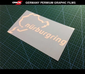 RACE TRACK nurburgring Sticker Germany BMW AMG AUDI Vinyl die-cut Decal #011 - Picture 1 of 2