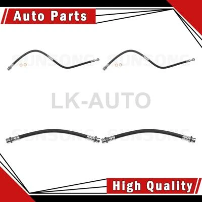 Línea de freno de manguera hidráulica de freno delantero trasero 4 para Dodge Avenger 2000 Foto 1 de 4