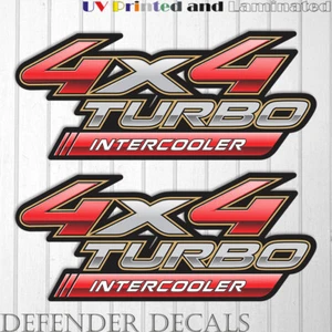 Toyota Hilux Decals 2009 4x4 TURBO Intercooler Sticker side graphics Laminated - Picture 1 of 3