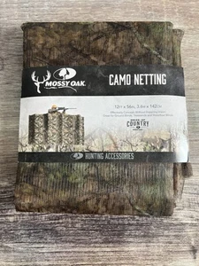 Mossy Oak Break-Up Country Hunters Camouflage Camo Netting 12X56 - Picture 1 of 3