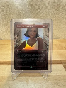 MTG Dwight’s Destiny Seize The Spotlight Bonus Card 7044 Foil - Picture 1 of 2