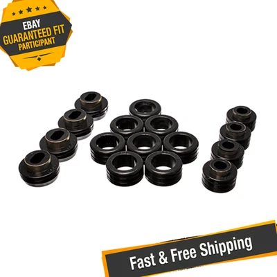 Energy Suspension 3.4131G Black Body Cab Mount Set for S10, S15, Sonoma & Hombre - Image 1 of 4