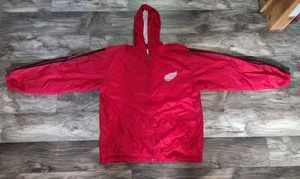 Giacca a vento vintage originale NHL Youth XL 18/20 Detroit Red Wings - Foto 1 di 5