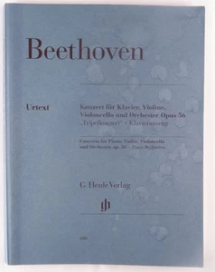 Beethoven Dreierkonzert op.56 im Klavierauszug UNVOLLSTÄNDIG - Bild 1 von 3
