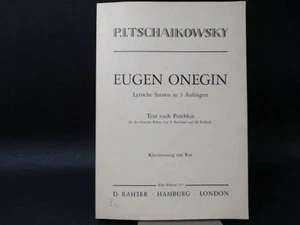P.I. Tschaikowsky: Eugen Onegin. Lyrische Szenen in 3 Aufzügen. Text nach Puschk - Picture 1 of 4
