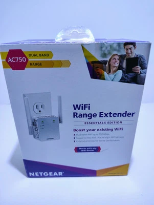 NETGEAR WiFi Range Extender EX3700 - Coverage up to 1000 sq.ft. + 15 Devices NEW - Image 1 of 2