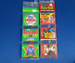 Topps Baseball Cards 1990 Donruss Baseball Cards 1990 New Sealed - Picture 1 of 7