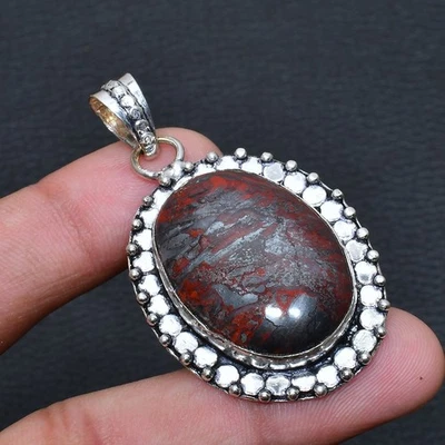 Colgante de hierro ojo de tigre hecho a mano joyería 2,00" r154 Foto 1 de 3