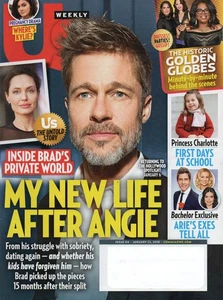 US WEEKLY January 22 2018 Brad Pitt Kylie Jenner Nene Leakes Ashley Wagner - Bild 1 von 3