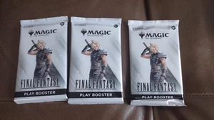 3x MTG Final Fantasy Play Booster Packs – Universes Beyond 2025 – Sealed - Picture 1 of 1