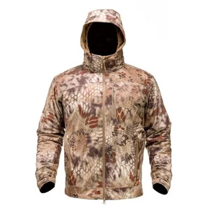 Kryptek Aegis Jacket 100% Polyester Quite Brushed Tricot Outershell, Soft Lini - Picture 1 of 7