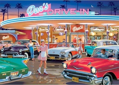 Holdson - Park & Drive - Don’s Drive-In Puzzle 1000pc - image 1 of 2