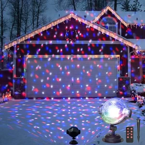 Christmas Garden Party Projector Rotating Lights Outdoor Indoor Multicolour - Picture 1 of 9