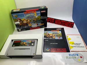SNES - Super Nintendo Spiel - DONKEY KONG COUNTRY 3 Dixie Double Trouble OVP PAL - Picture 1 of 15