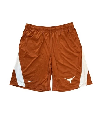 Nike Texas Longhorns Shorts Dri-Fit Men's Size XL Orange Basketball Game Team - Image 1 of 4