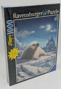 Ravensburger 16068 StarLine Puzzle Sternenklar Robbe weiß leuchtet im Dunkel NEU - Picture 1 of 10