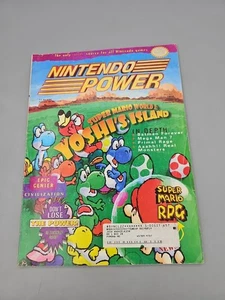 Nintendo Power 1995 Volume 77 Yoshi's Island Magazine w/ Poster - Picture 1 of 5