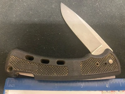 Cuchillo Buck USA 442 Bucklite Lockback, asas compuestas negras Foto 1 de 4