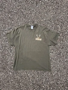 Buck Wear Hunting Tee XL Funny Top 10 Hunter Sayings Shirt Delta Green - Imagen 1 de 6