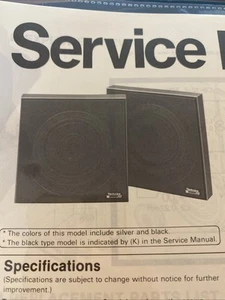 Altavoz SB-R100 - Manual de servicio - Técnica - TECH 40 - Imagen 1 de 2