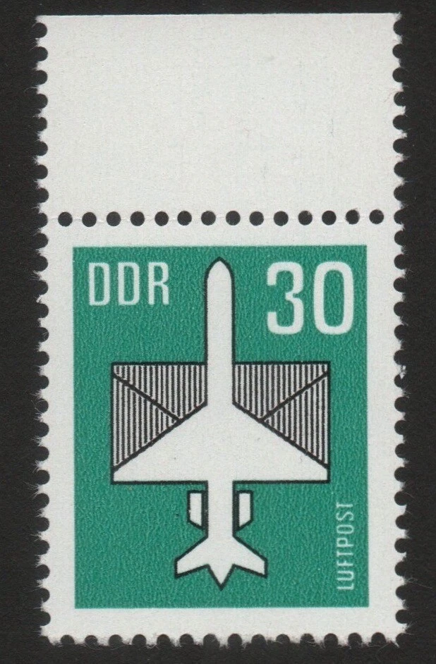 Germany / DDR 1982, Airmail,  Airplane & Envelope, 30 Pf,  SG E2463, MNH** - Image 1 of 1
