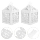  20 Pcs Baptism Favor Boxes for Christening Muslim Themed Bags Candy Hollow