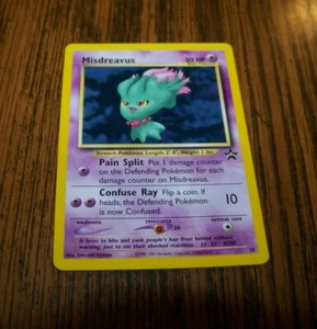 Misdreavus Pokémon Black Star Promo Karte Pokémon Liga 2001 - Bild 1 von 2