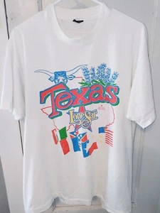 Vintage Texas The Lonestar State T Shirt Adult Size XL  - Picture 1 of 5