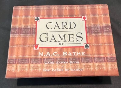 Card Games By N. A. C. Bathe - Game Booklet and Two Decks - Gift Set - Image 1 of 4