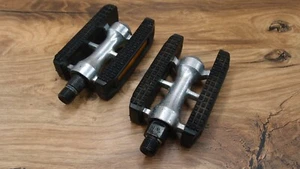 1980's flat platform pedals SR VIA Japan SP-550 road bike touring - Picture 1 of 7