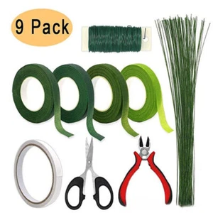 Floral Tape Wire Cutter Scissors Double Sided Tape Floral Stem Wire Floral Wire - Picture 1 of 3