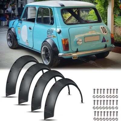 DREAMIZER For Austin Mini Flexible Fender Flares Extra Wide Body Wheel Arches Mudguards