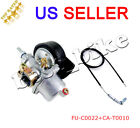 Carburetor & Throttle Cable For 49cc 80cc 2-Stroke Engine Motorized Bicycle Carb