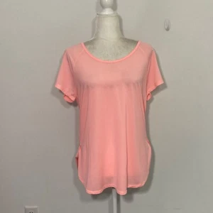 RBX Womens Shirt Large Pink Thin Activewear Top Lightweight Walking Gym - Picture 1 of 12