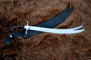 Zulfiqar Sword-machete-Hunting, Survival-handmade Sword-Tactical-Combat sword - Picture 1 of 9