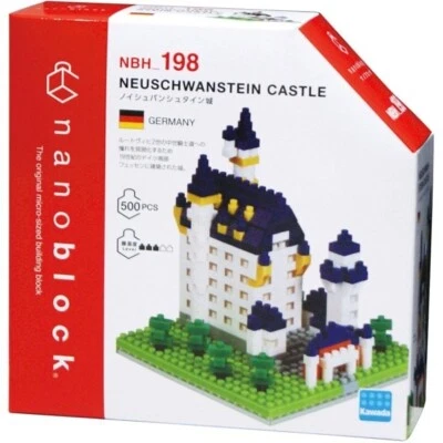 Nanoblock NBH_198 Neuschwanstein Castle Miniature Set | Japanese Landmark by Kaw - Image 1 of 2