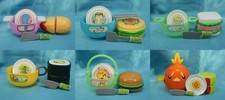 Nintendo Bandai Pokemon AG Mini Gashapon Food Playset Figure Full set of 6