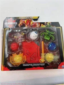 Bakugan 3.0 Battle 5-Pack Special Attack Bruiser, Dragonoid Hammer DAMAGED BOX - Picture 1 of 3