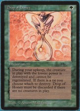 Drop of Honey Arabian Nights PLD Green Rare MAGIC MTG CARD (ID# 240276) ABUGames