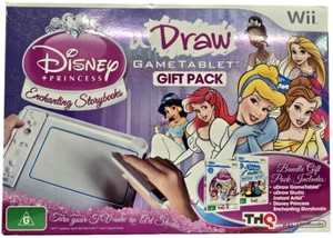 Disney Princess Enchanting Storybooks U Draw Studio Gift Pack Nintendo Wii PAL - Picture 1 of 8