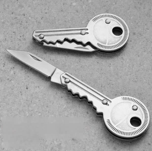 Mini Schlüsselanhänger Messer Schlüssel Schlüsselmesser Taschenmesser Camping - Bild 1 von 4