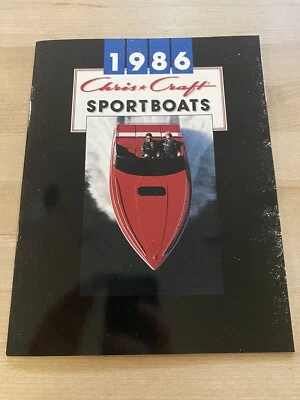 Folleto/catálogo Chris Craft 1986 Sport Performance Boat (Stinger/Scorpion) Foto 1 de 4