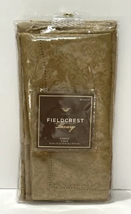 Fieldcrest Luxury Damask Brown 4 Pack Napkins 22 in x 22 in - Picture 1 of 6