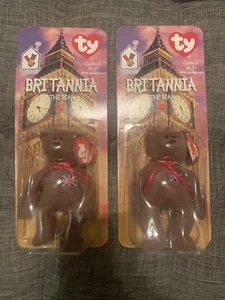 TY Beanie Baby McDonald’s Britannia 1993 OAKBROOK Tag Error Rare - Bild 1 von 5