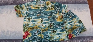 RJC Hawaii Boys Kids Size 6 Hawaiian Floral Print Shirt Shorts Set - Picture 1 of 4