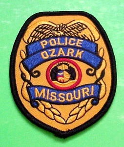 OZARK  MISSOURI  MO  3 1/2"  POLICE PATCH  FREE SHIPPING!!! - Picture 1 of 1
