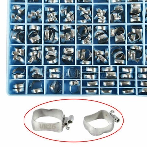 1 Pack Orthodontic Double Tube 1st Molar Bands w/ Convertible Roth 022 FN QA-PD - Picture 1 of 12